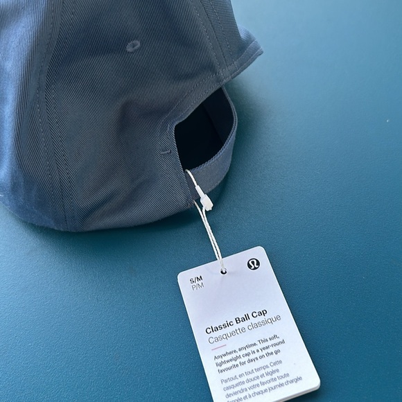 🍋LULULEMON Unisex Classic Ball Cap in Utility blue S/M - Picture 3 of 5